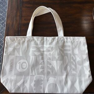 Vuori 10 year Anniversary Patterned Tote Bag
